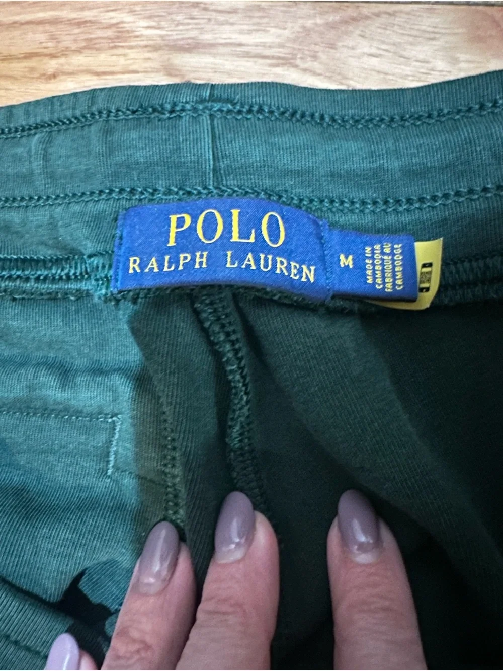 Polo Ralph Lauren Double Knit Joggers Green Medium